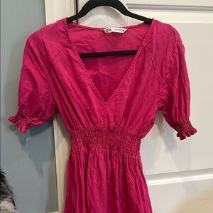 Zara Pink Women's Dress